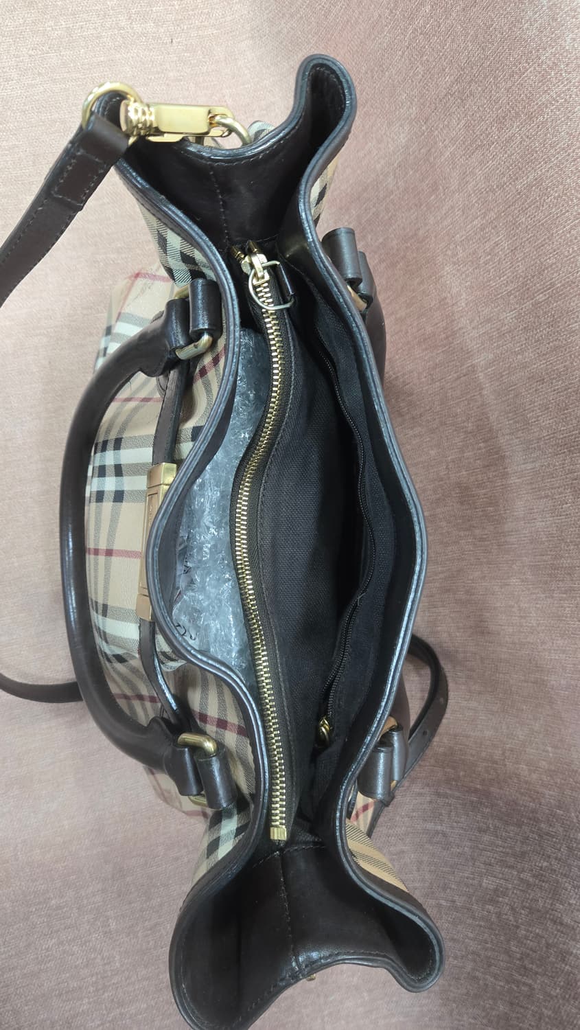 버버리A급정품 - 노바체크 투웨이백(토트/크로스) 상품이미지6