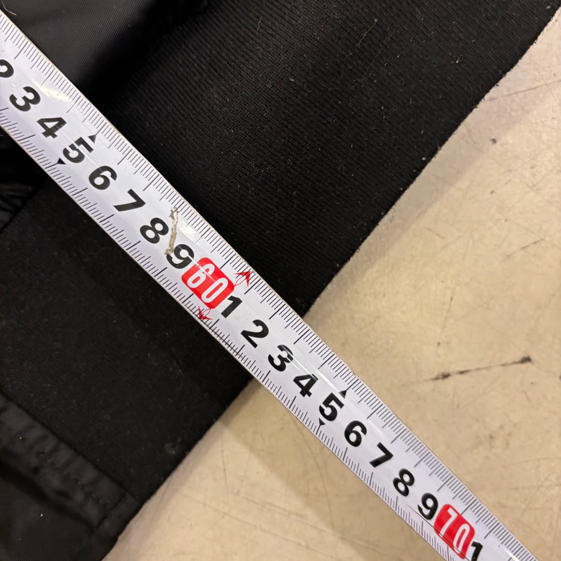 빈티지 블랙 항공 자켓 상품이미지4