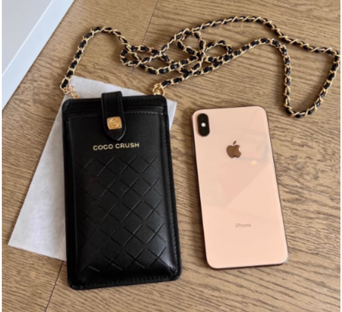 샤넬 코코크러쉬 핸드폰케이스백(블랙&아이보리) 상품이미지7