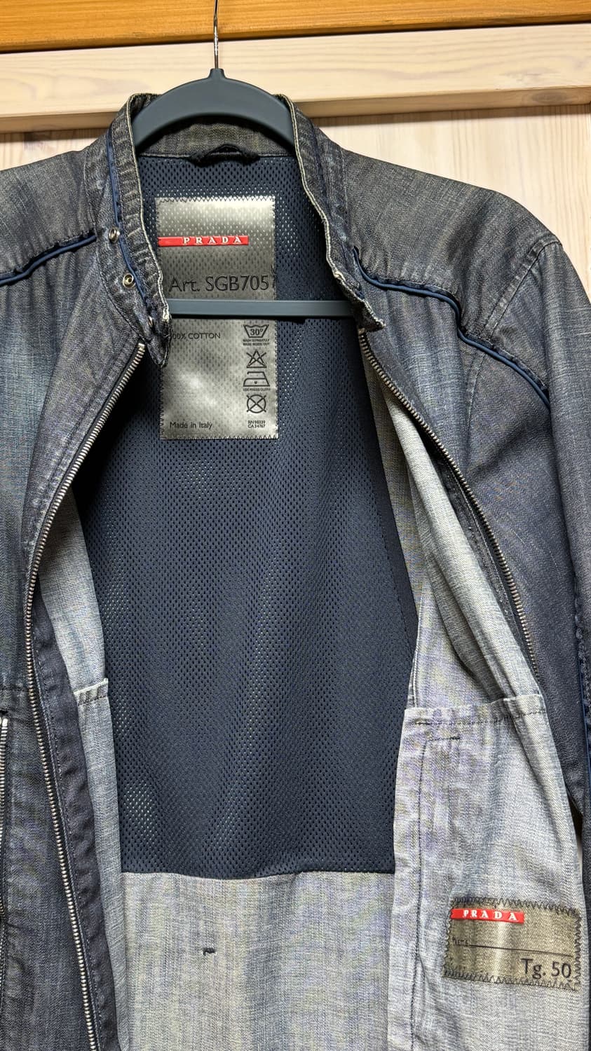 프라다 레이서 자켓 art.sgb705 상품이미지2