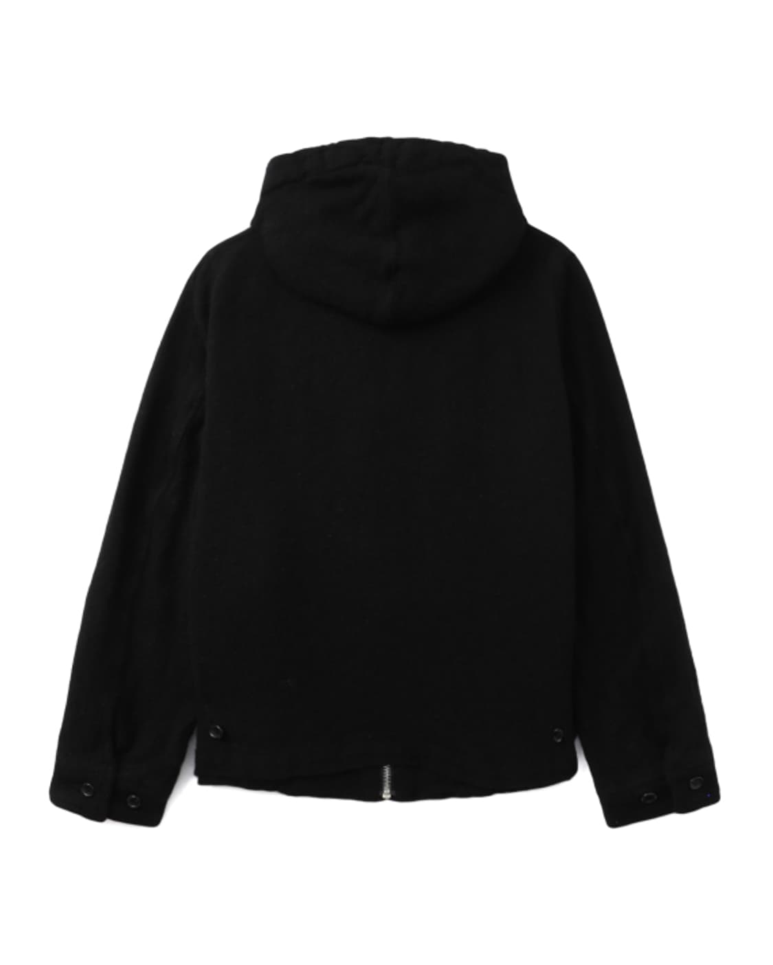 새상품 꼼데가르송 블랙 패치워크 후드 집업 M 상품이미지5