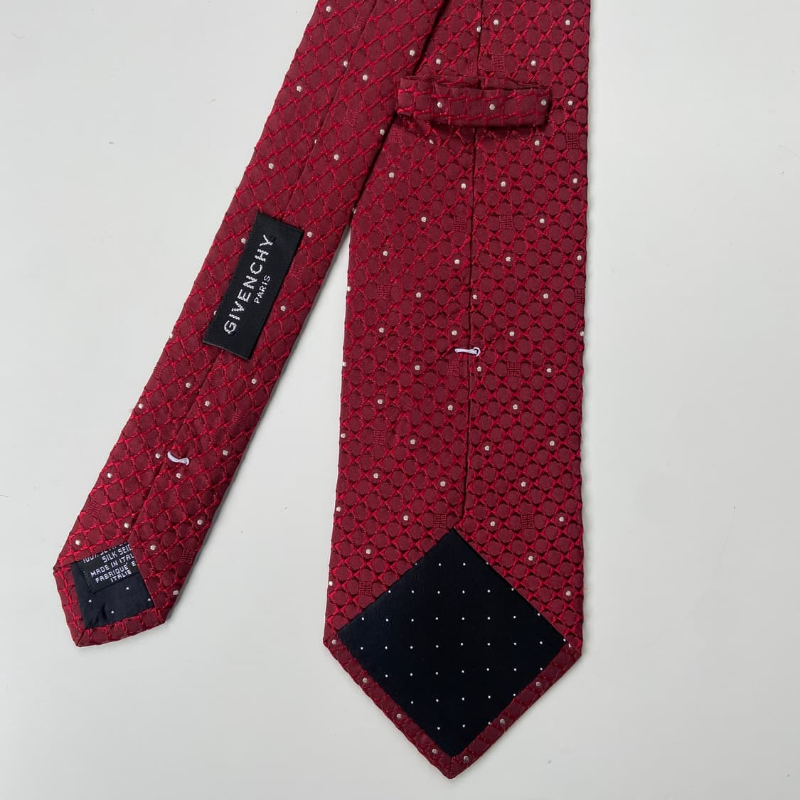 지방시 신형라벨 모노그램 정품 명품넥타이 (GIVENCHY)8.7cm 상품이미지3