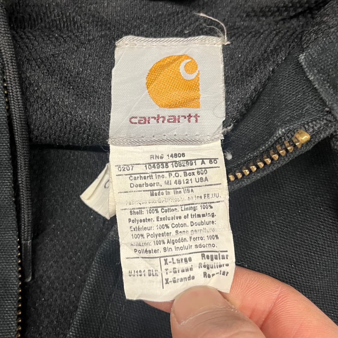 Carhartt UJ131 Ford 액티브 자켓 (110) 상품이미지4