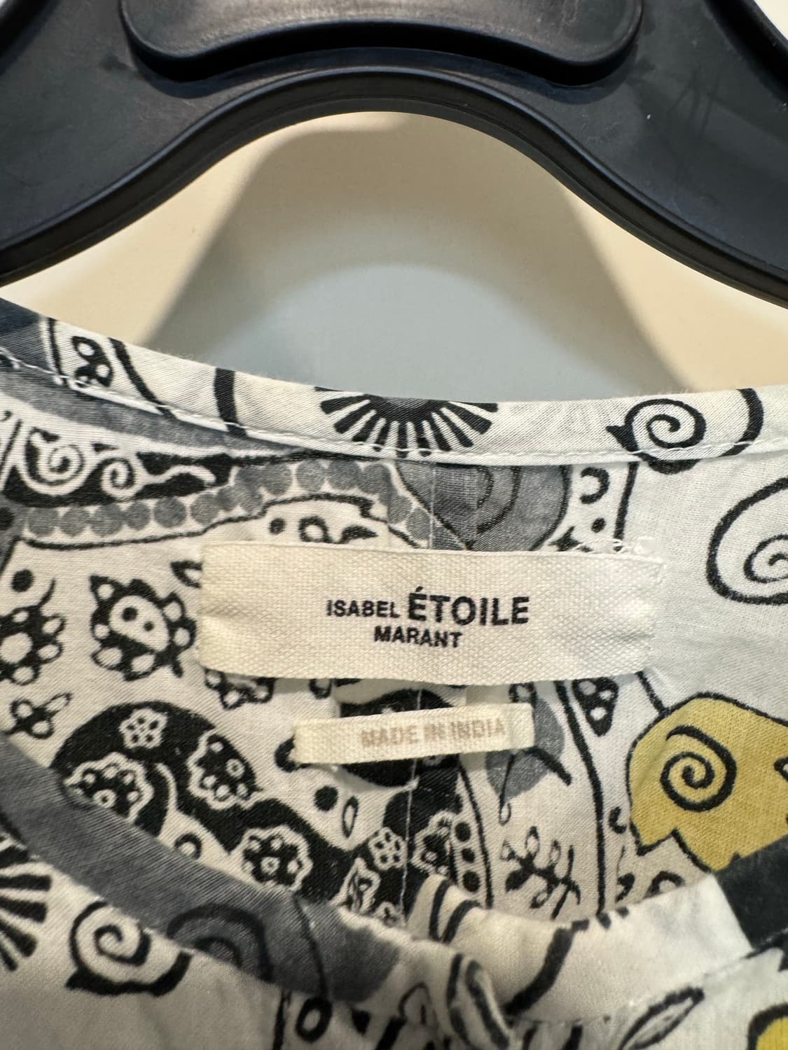 이자벨마랑 플로럴 블라우스 상품이미지4