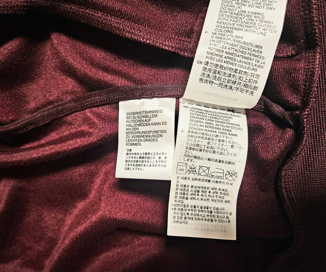 아디다스 베켄바우어 트랙탑 저지 마룬 L 상품이미지4