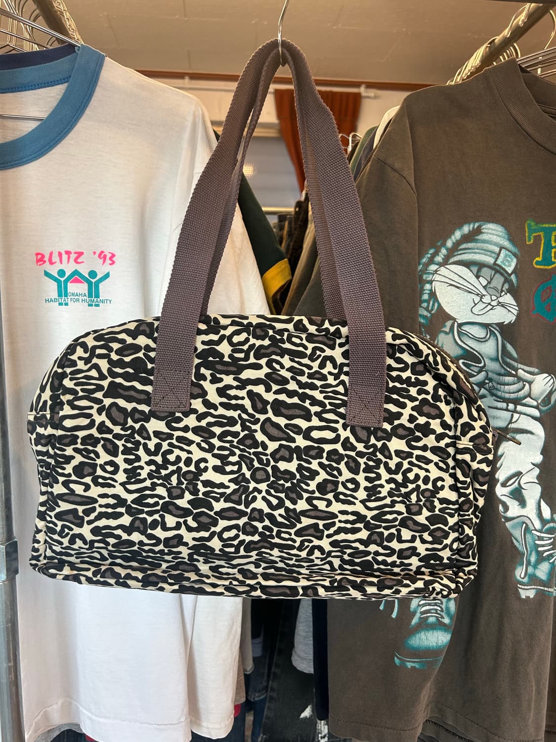 키플링 레오파드패턴 크로스백 상품이미지4