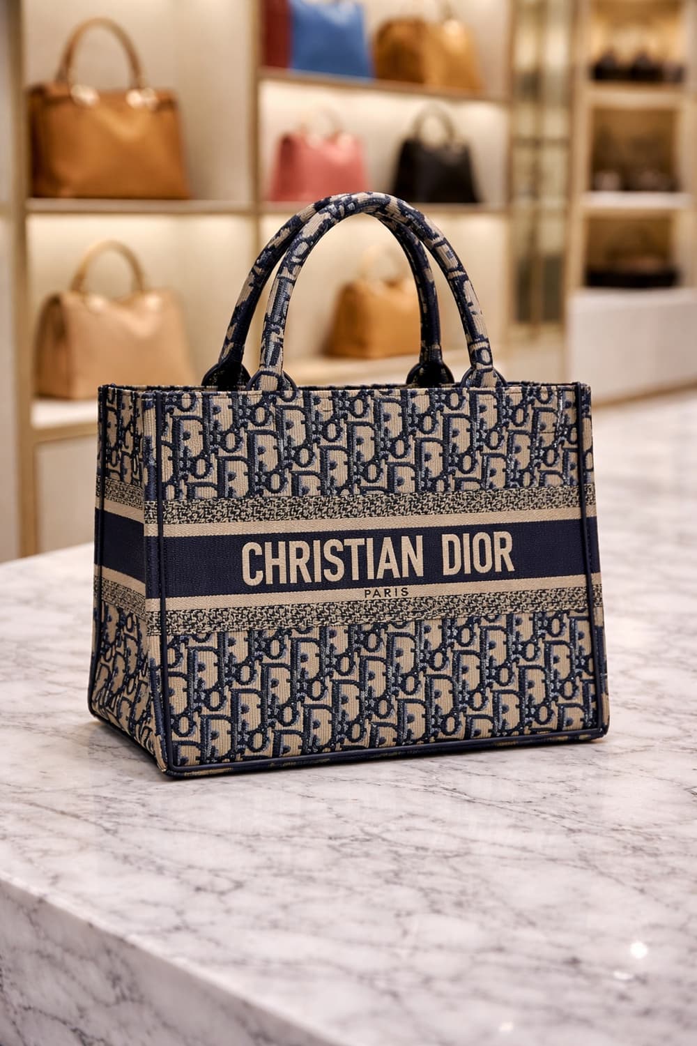 [S급] 디올 북 토트 디올 오블리크 자수 백 라지 판매합니다!!! 상품이미지1