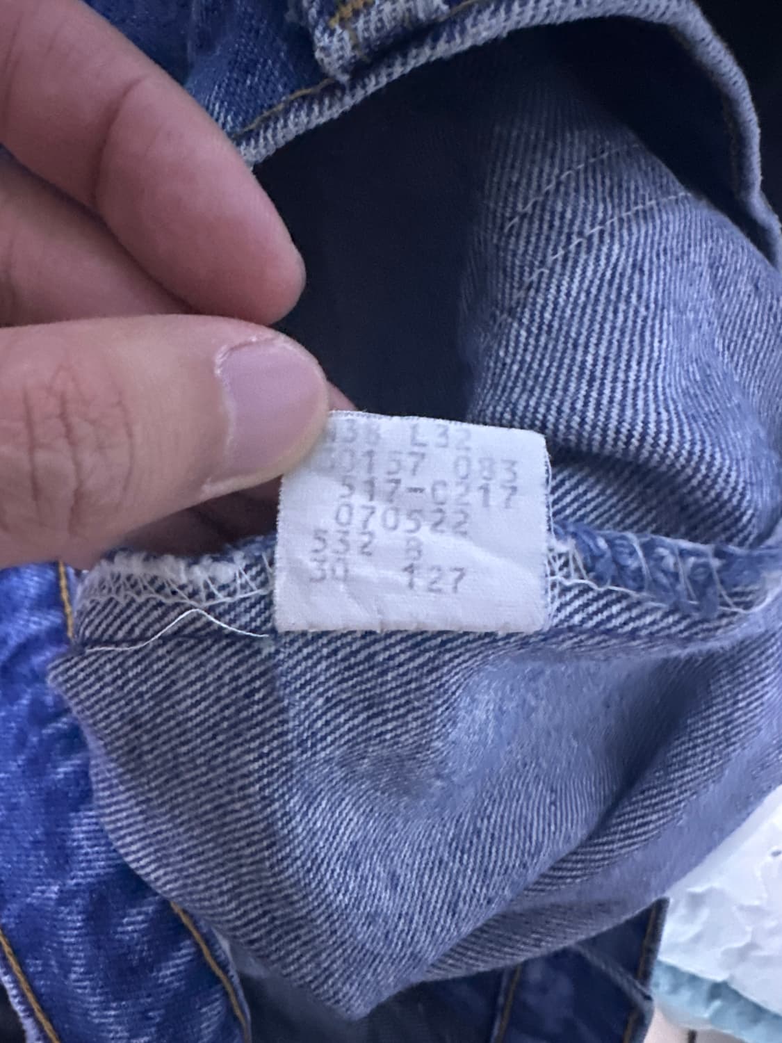 [38X32] 80s 빈티지 리바이스 517 부츠컷 상품이미지5