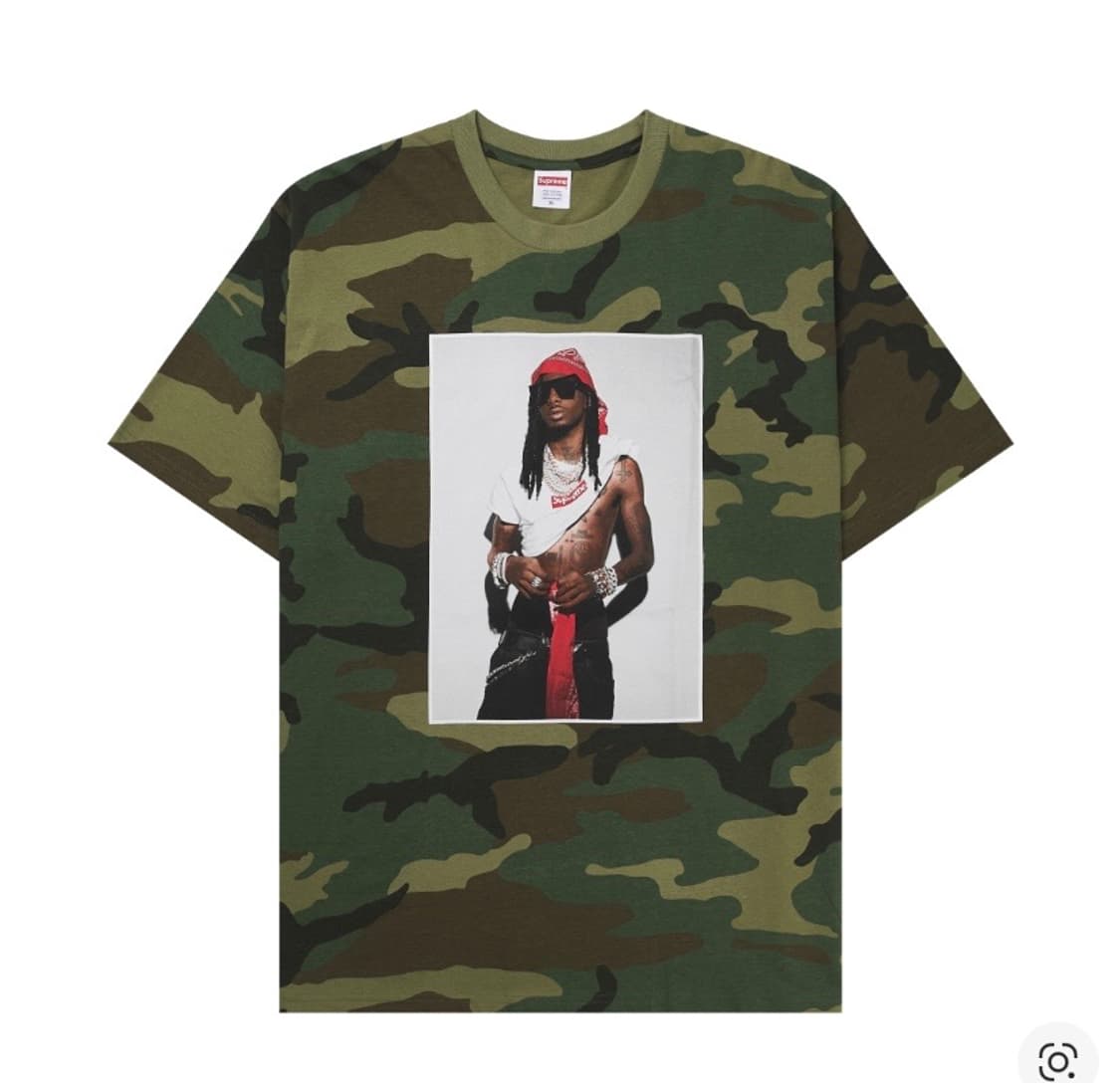 [L] 슈프림 카티 티셔츠 카모 상품이미지1