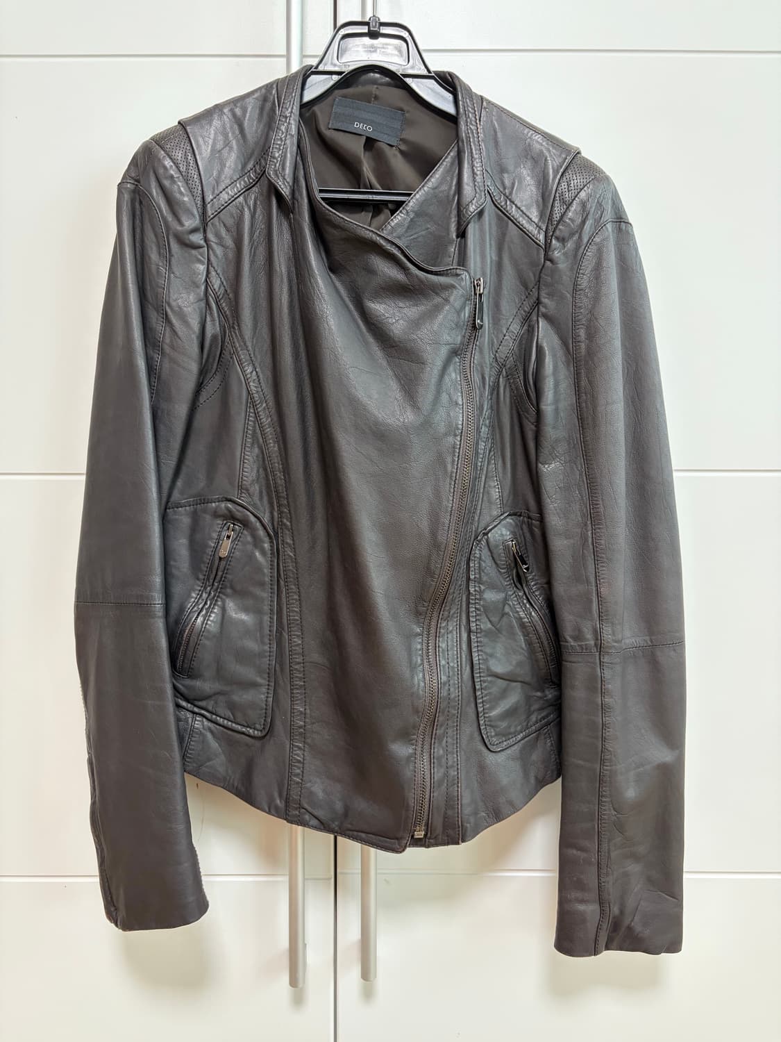 (W) Vintage leather jacket 상품이미지1