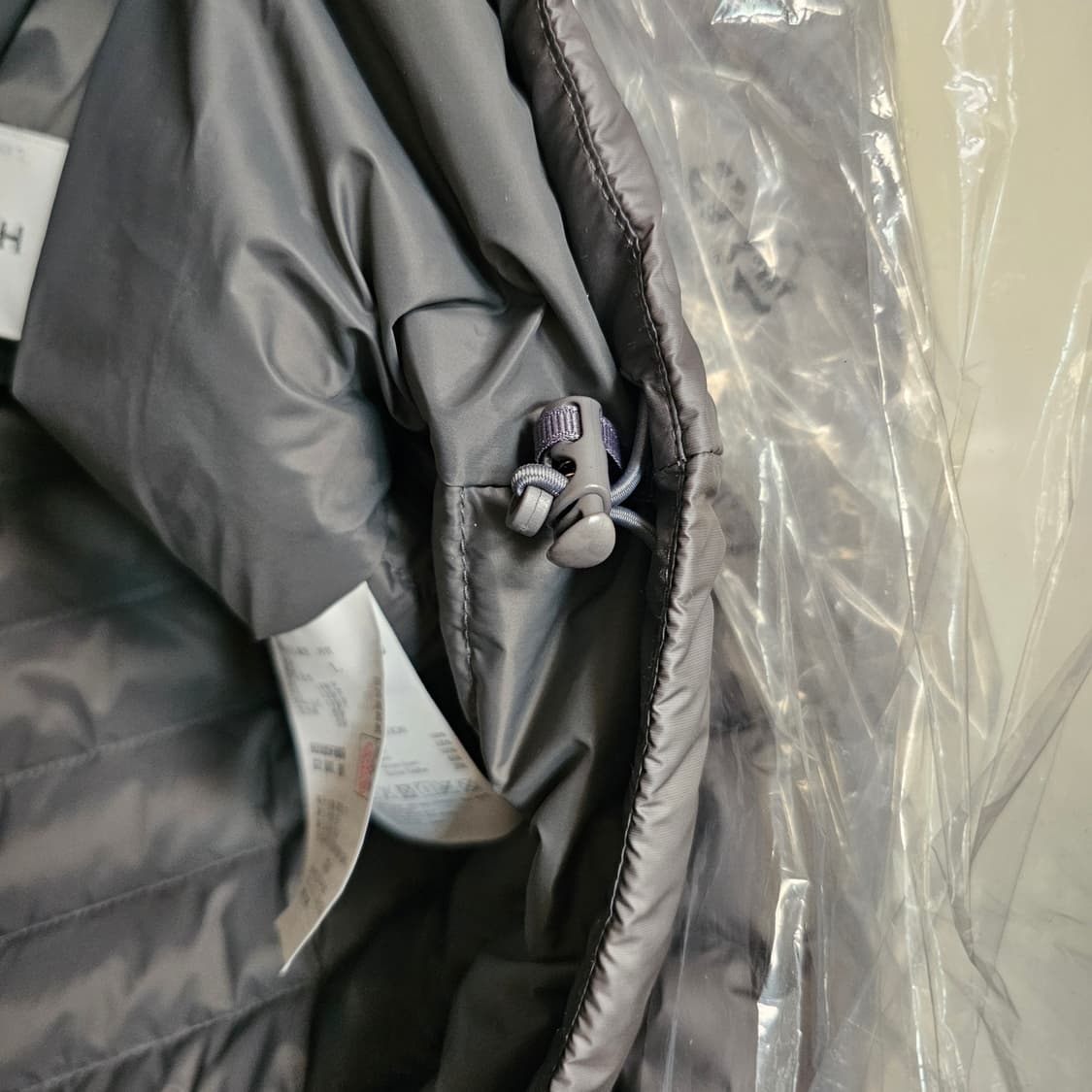 L 새제품) HIS 히스 헤지스 경량 구스 다운 그레이 체감 XL 105 상품이미지6