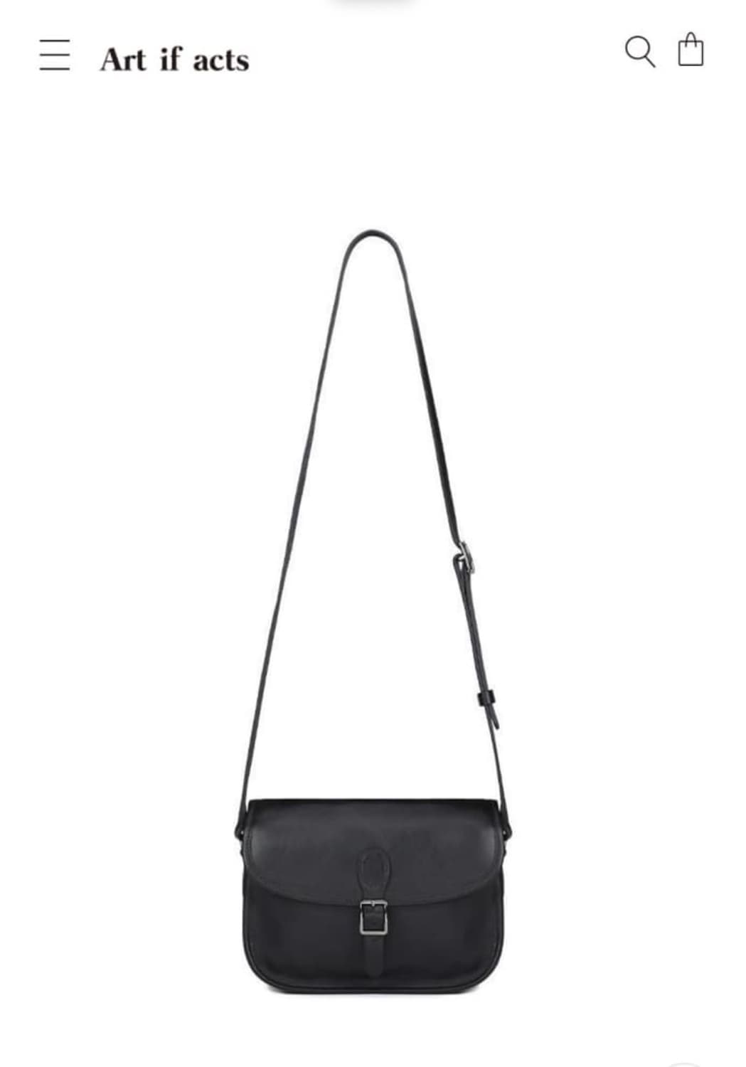 아트이프액츠_카트리지 레더 백 상품이미지1