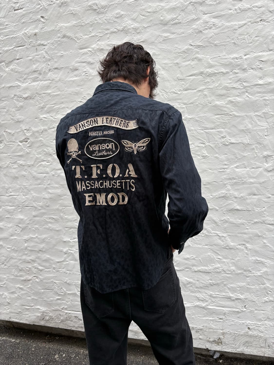 Vanson Leathers X TFOA leopard shirts 상품이미지1