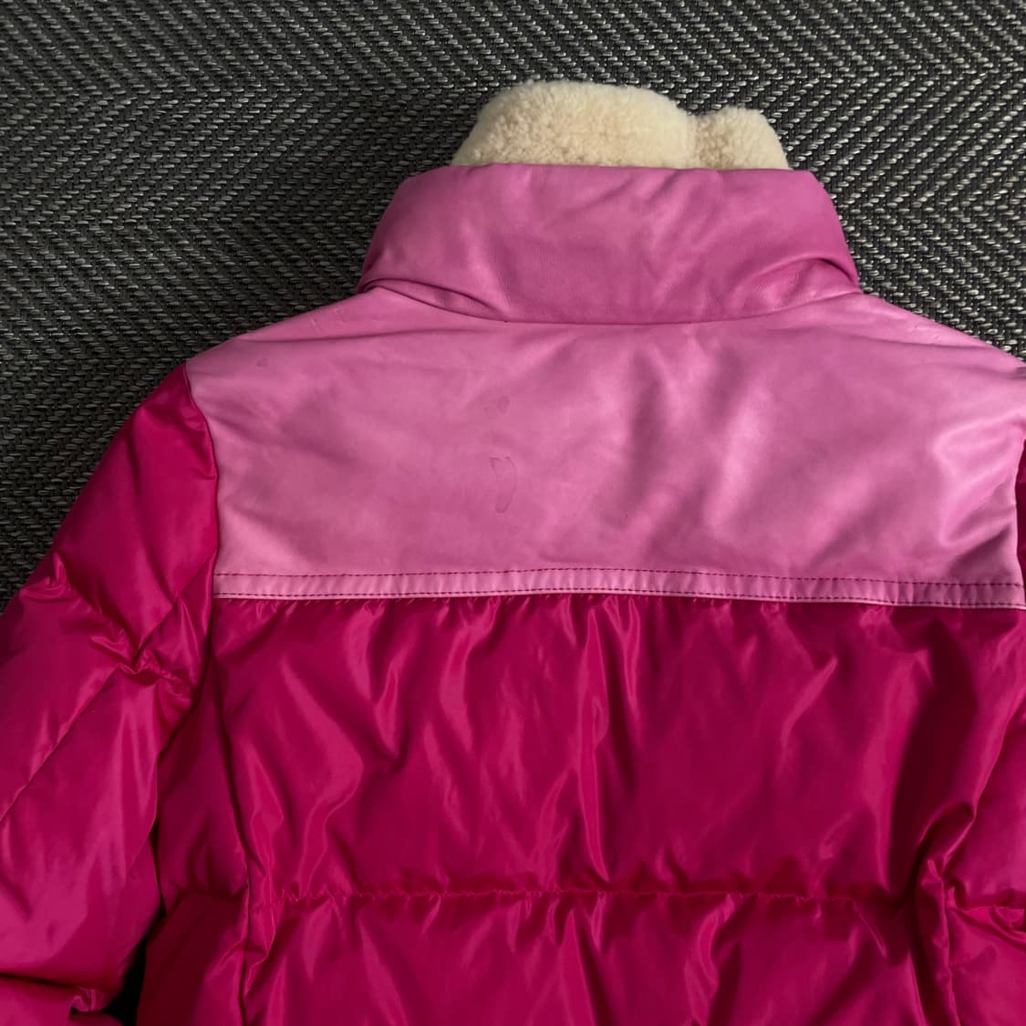 코치 우먼스 쉐르파 크롭 다운 패딩o 3092 상품이미지7