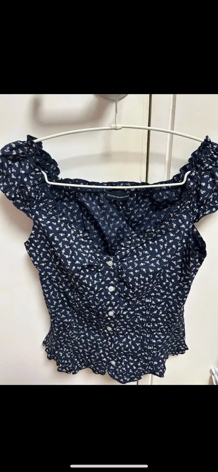 브랜디멜빌 엘레나 플라워 블라우스 상품이미지1