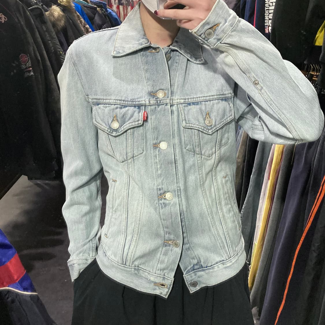 [IM]리바이스 데님 자켓 연청 상품이미지2