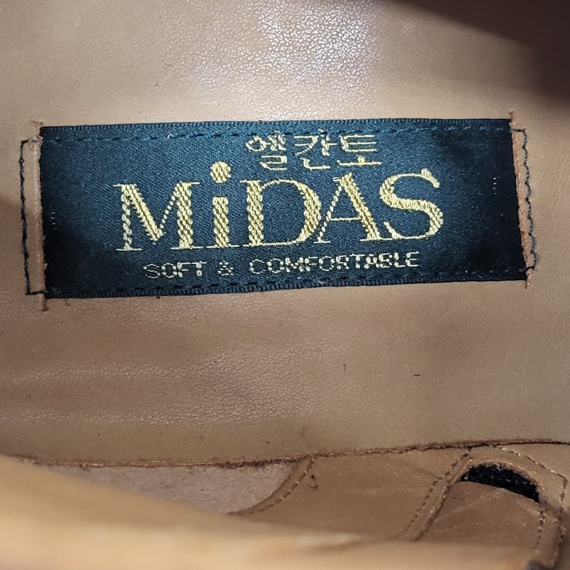 미착용 보관품 엘칸토 미다스 남성 부츠 255mm 상품이미지4