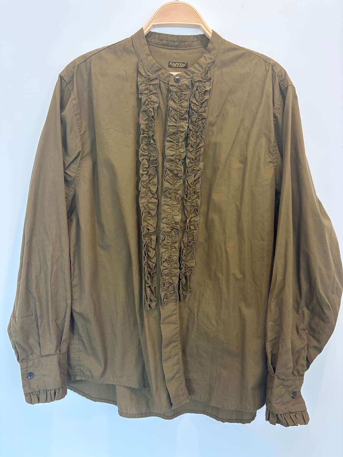 Kapital frill shirt 캐피탈 상품이미지8