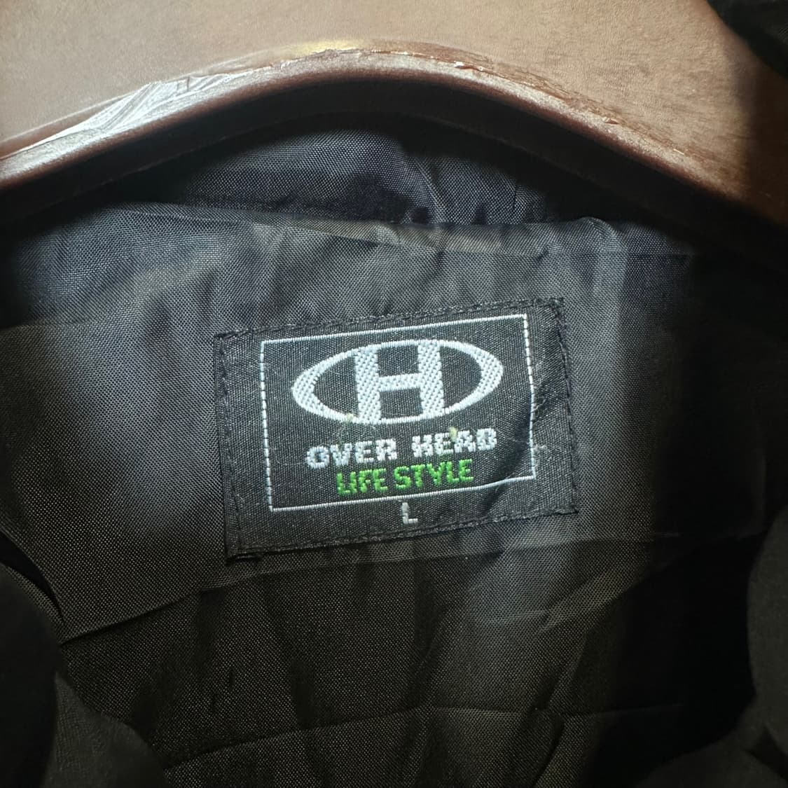 JPN VINTAGE 웨이브 퀼팅 경량 패딩 하이넥 디테일 브라운 상품이미지5