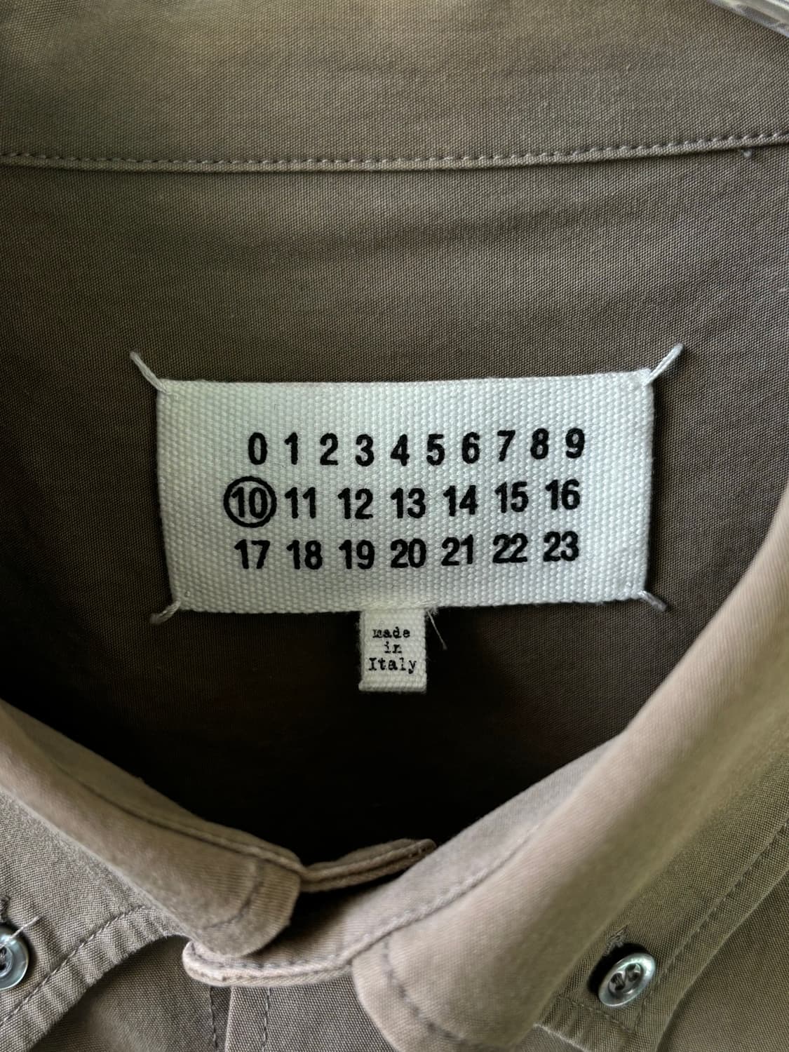 마르지엘라 스티치 오버 셔츠  상품이미지6