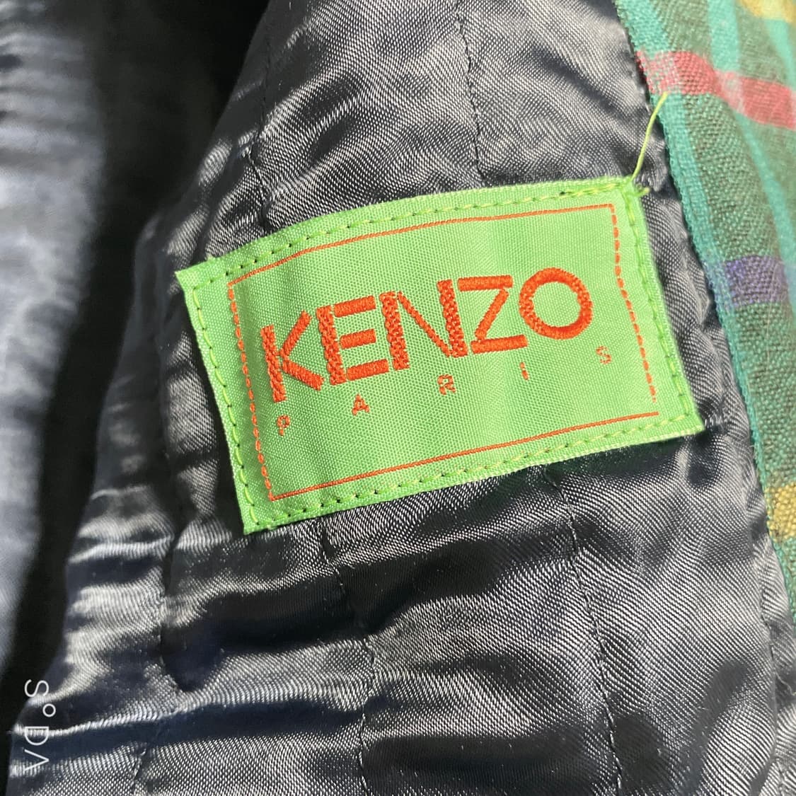 겐조 브이넥 체크 모헤어 가디건 M 상품이미지7