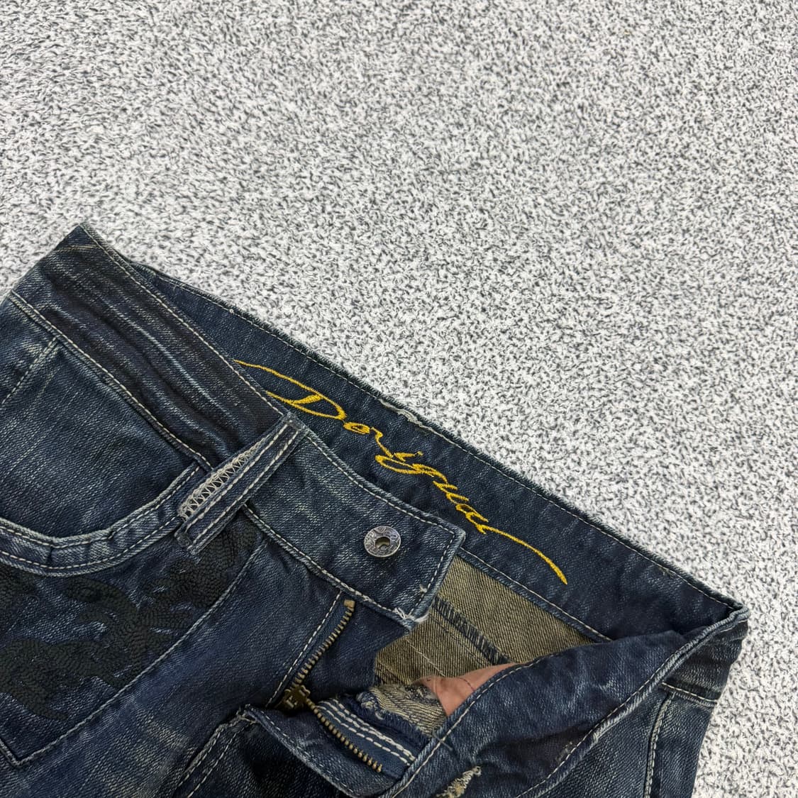 36 데시구알 여성 자수데님팬츠 0128H2 상품이미지4