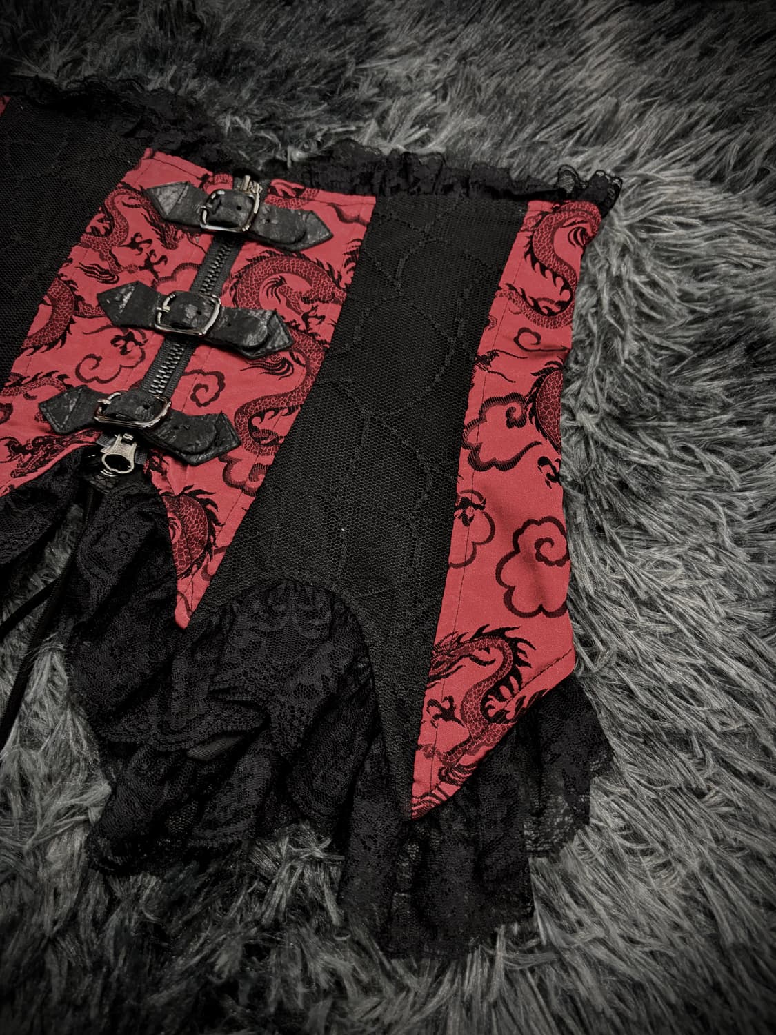 Qutie Flash 드래곤 오리엔탈 코르셋 상품이미지3