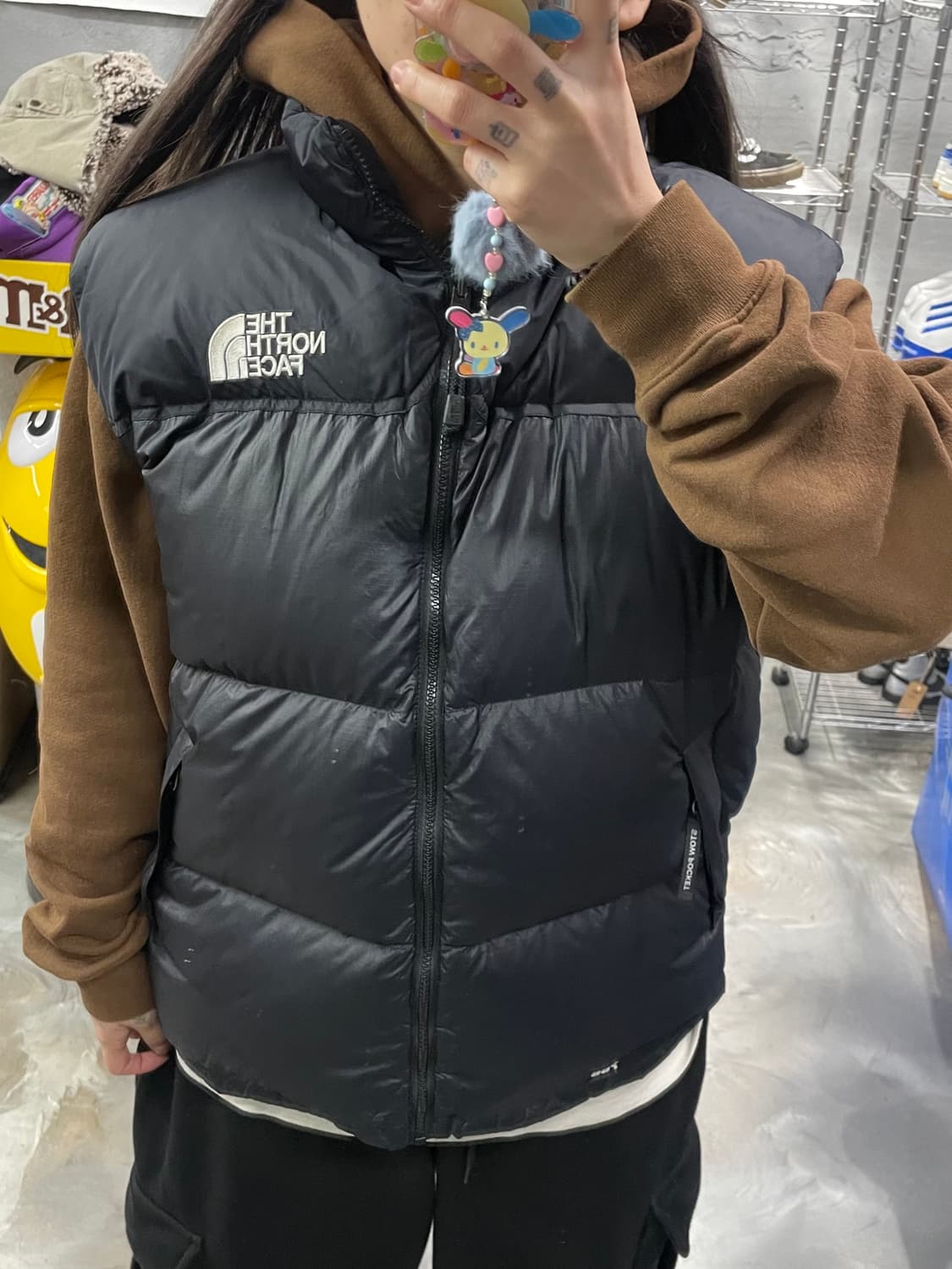 노스페이스 눕시 패딩 베스트 상품이미지9