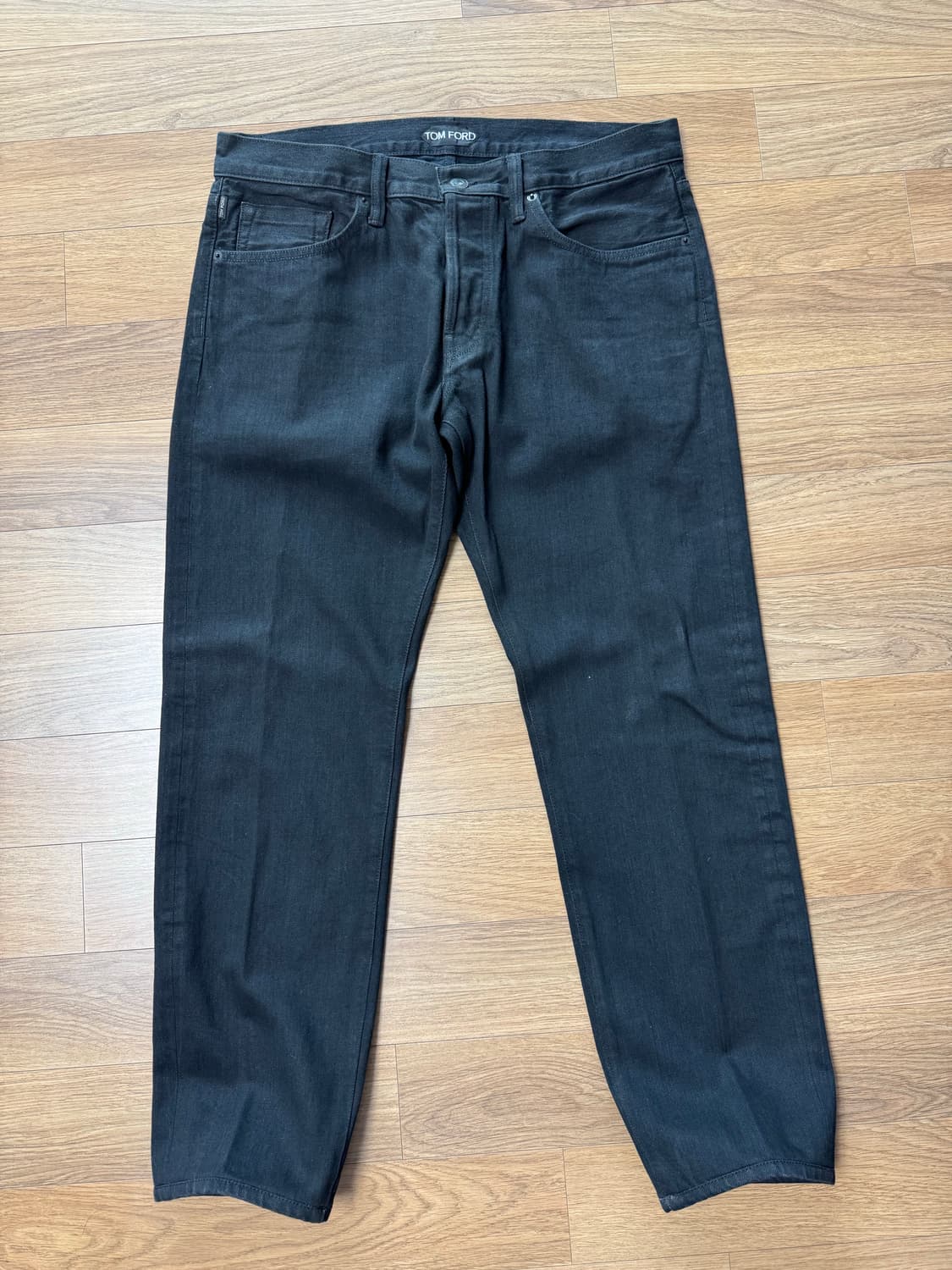 [TOM FORD] 톰포드 남성 블랙 데님 팬츠 33 상품이미지1