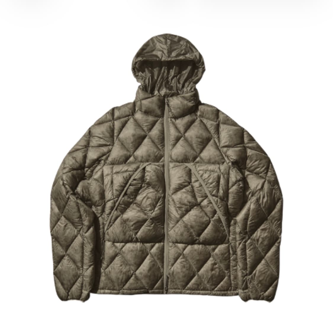 로아 누나 800 필 파워 후드 다운 자켓 세이지 그린 상품이미지1