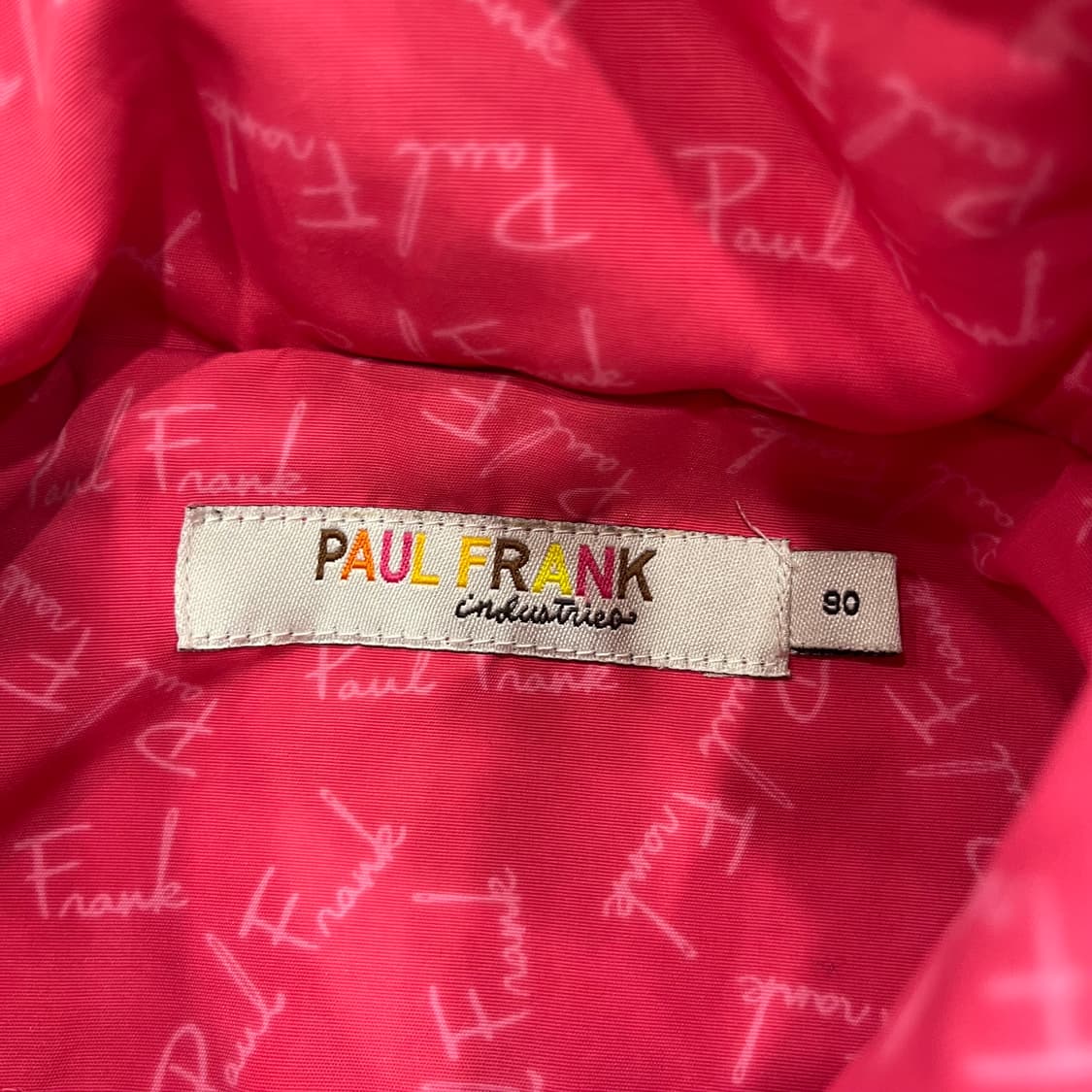 90 폴프랭크 핑크 바람막이 점퍼 상품이미지7