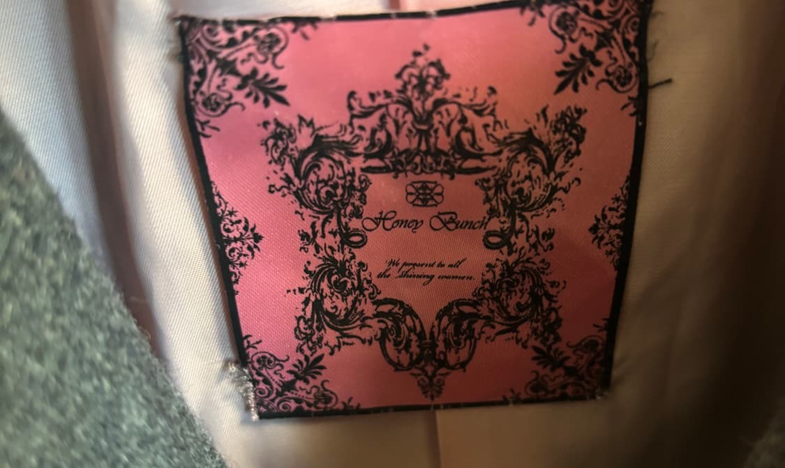 일브 honey bunch 빈티지 코트 판매 상품이미지5