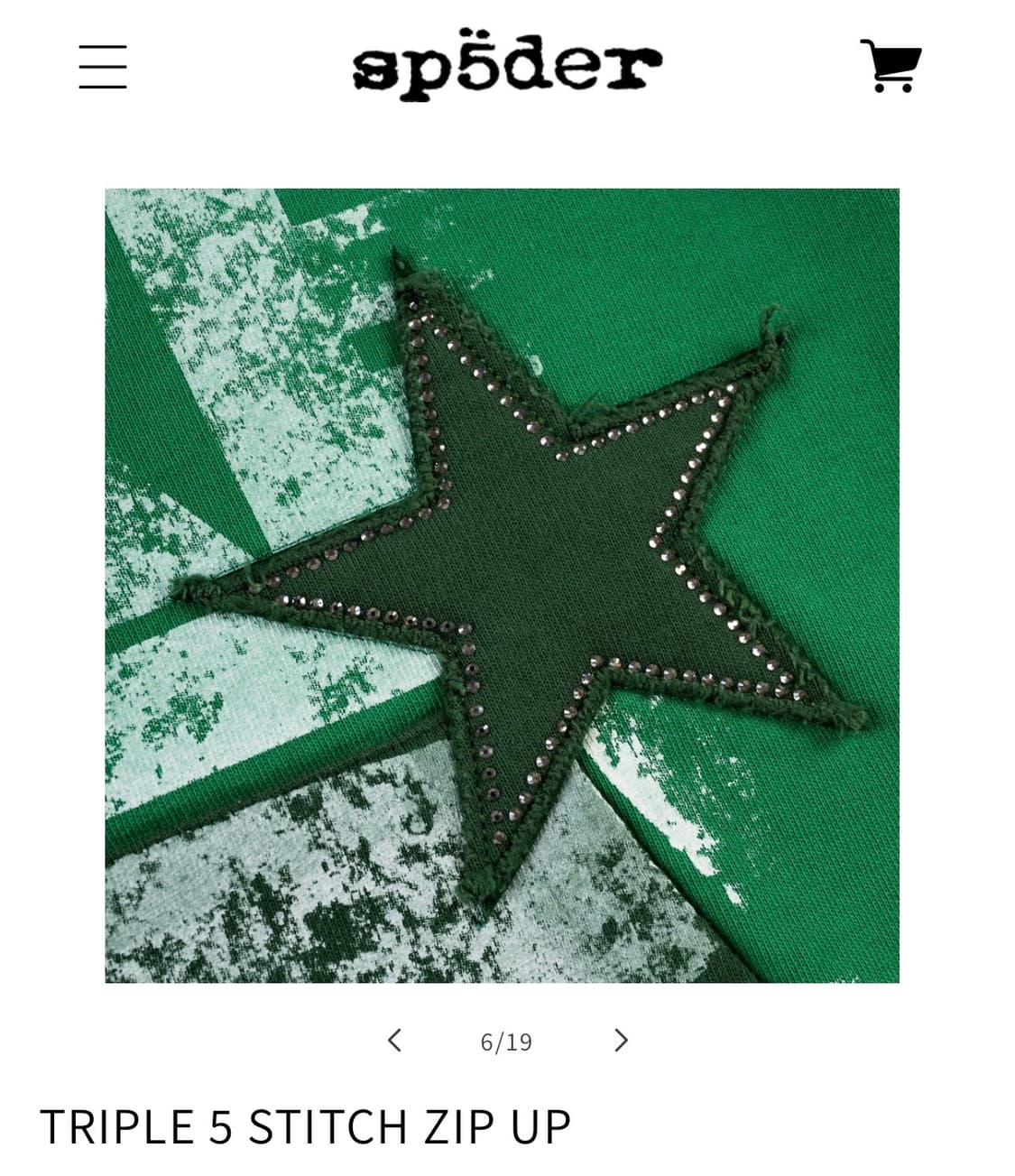 Sp5der hoodie M 상품이미지4