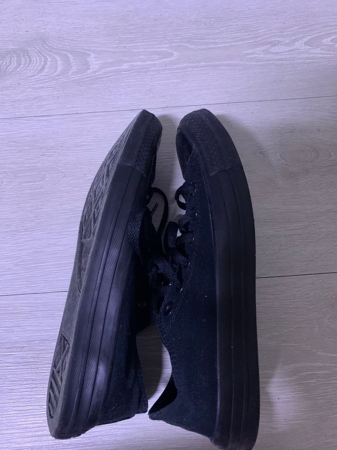 245) 컨버스 척테일러 올스타 클래식 블랙 신발 스니커즈 캔버스 상품이미지3