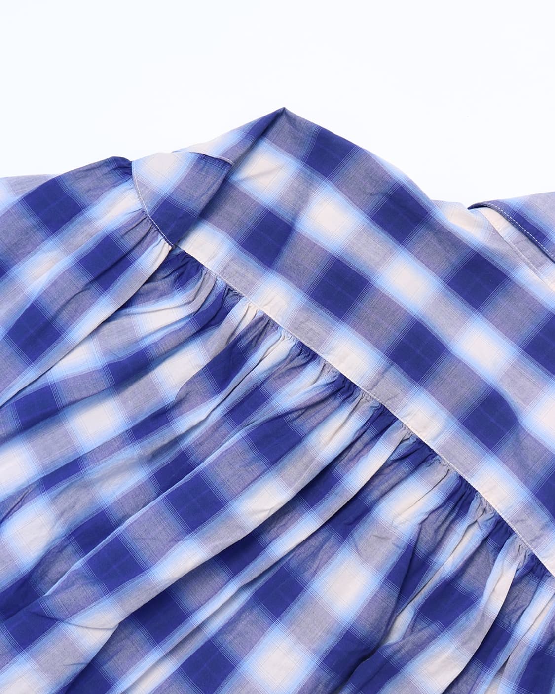 AIE 옹브레 체크 페인터 셔츠 상품이미지8