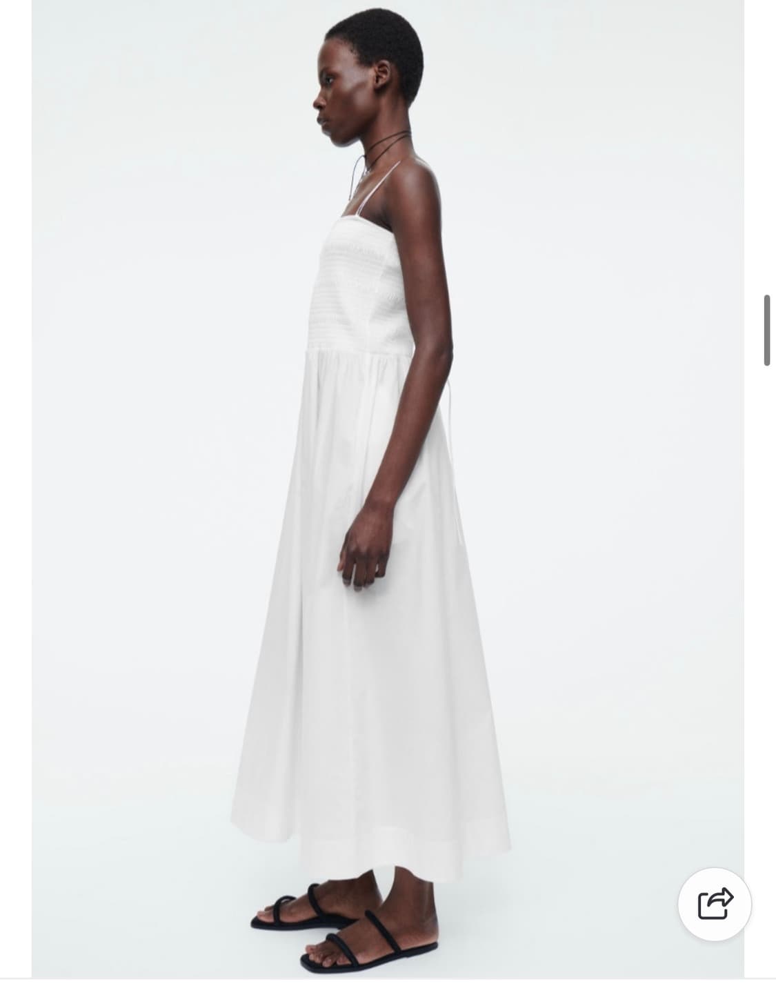 COS 코스 쉬레드 원피스 상품이미지2