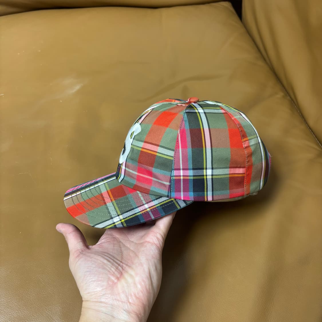 Supreme 슈프림 고어텍스 체크 S로고 6패널 볼캡 모자 Check 상품이미지5