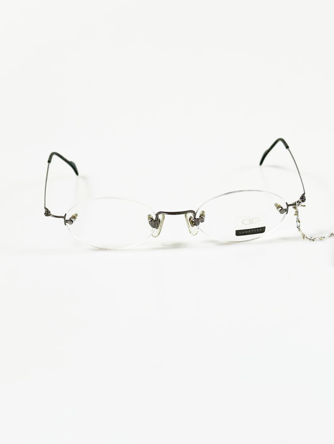 OGIS OCCHIALI 무테 오벌 메탈 프레임 빈티지 안경 상품이미지2