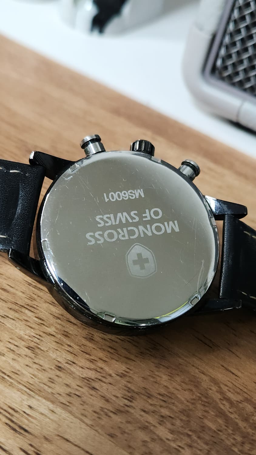 # 몽크로스 멀티펑션 남성용 가죽시계급처 상품이미지10