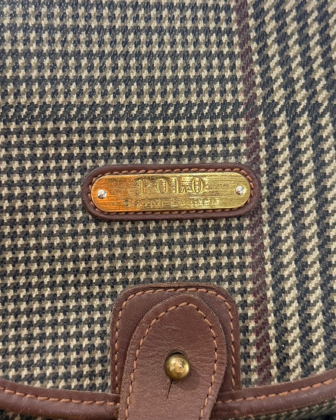 폴로 랄프로렌 글렌 체크 보스턴 백팩 상품이미지6