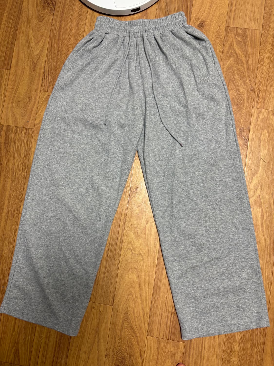 에스티에스티 와이드핏 트레이닝 스웻팬츠 메쉬 그레이 블랙 세트 M 상품이미지1