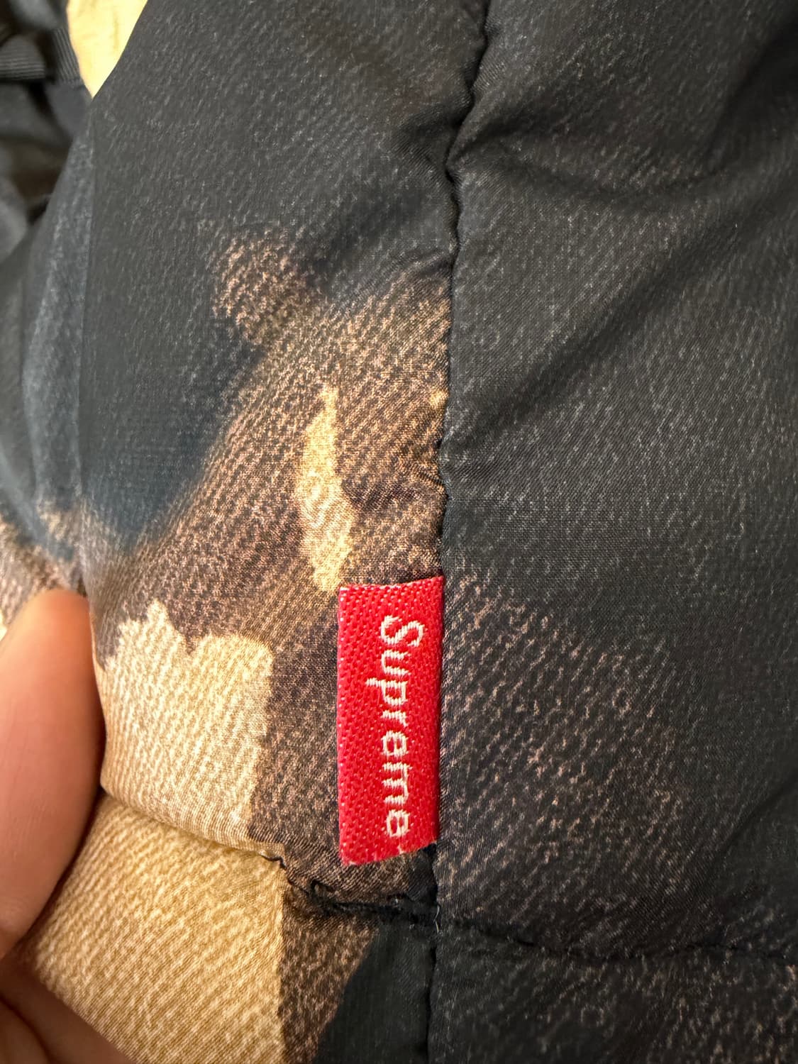 (L) 슈프림 노스페이스 블리치드 눕시 상품이미지4