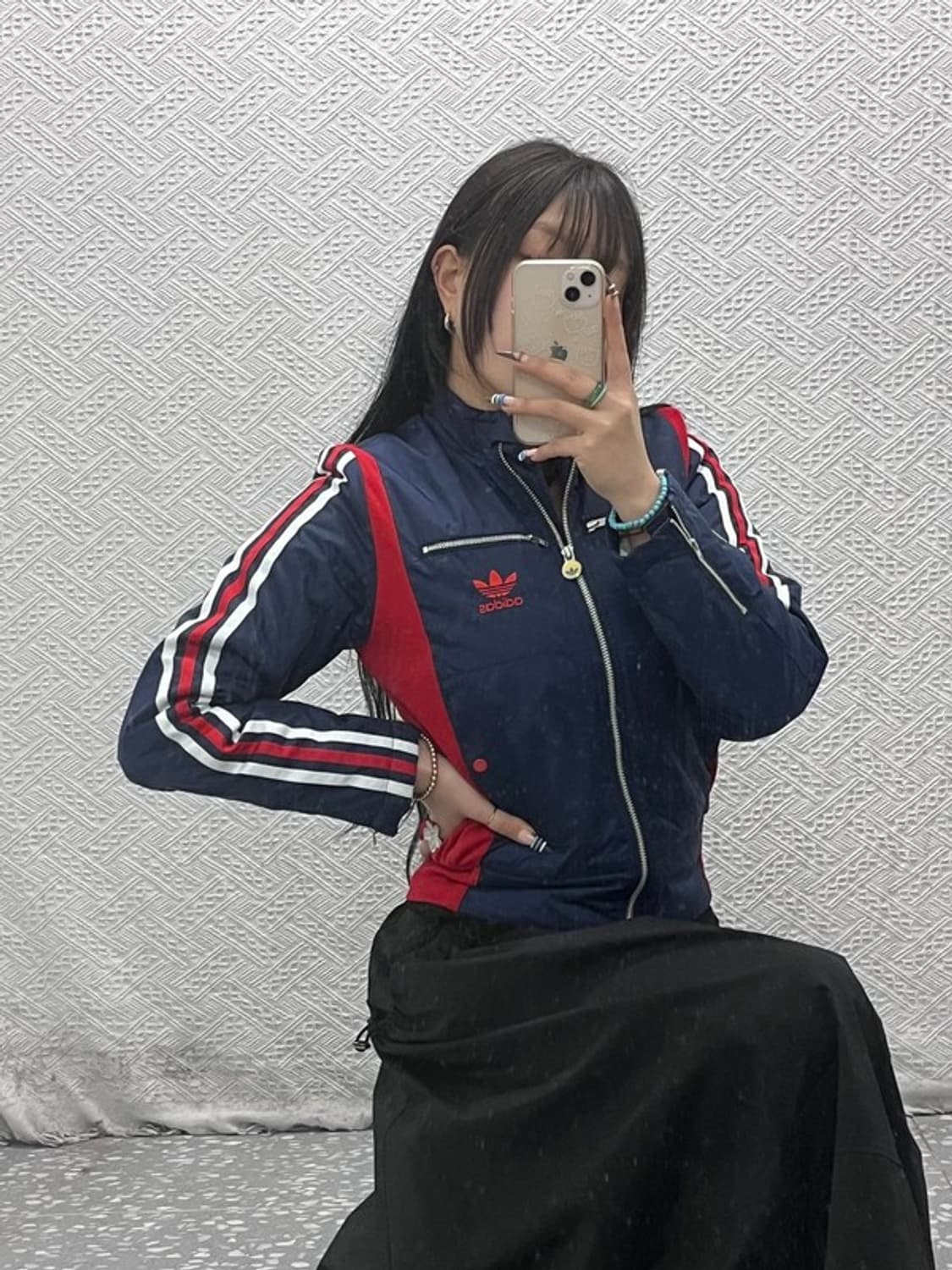 아디다스 Y2K 레트로 레이싱 프란체스카 패딩 자켓 85 C07808 상품이미지2