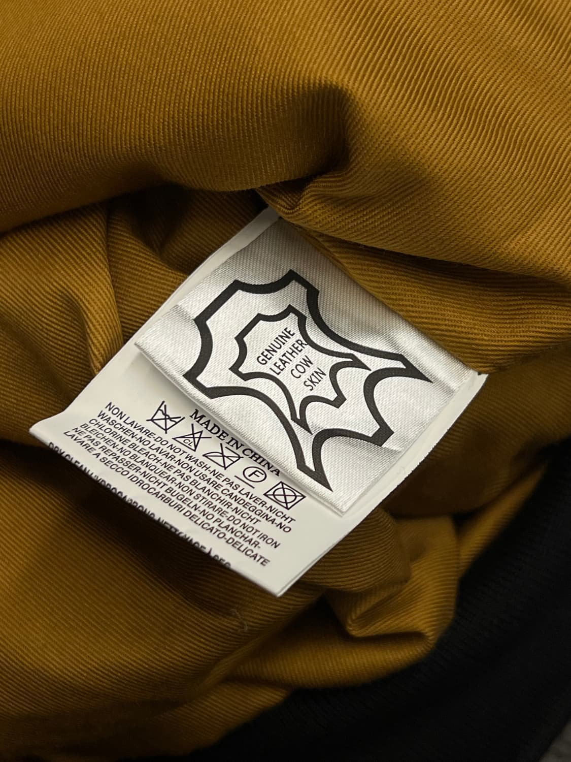 윌리스 앤 가이어 A-2 레더자켓 피팅1회 새상품 처분  상품이미지4