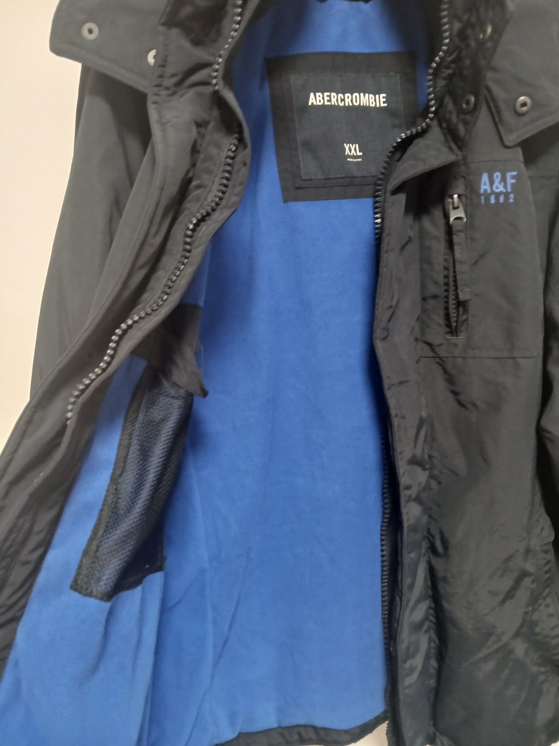 아베크롬비 안감기모 바람악이 패딩 상품이미지7