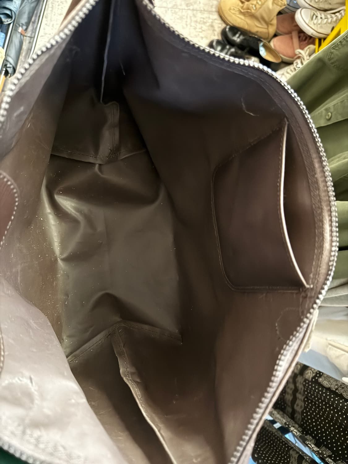 롱샴 브라운 토트백 상품이미지5