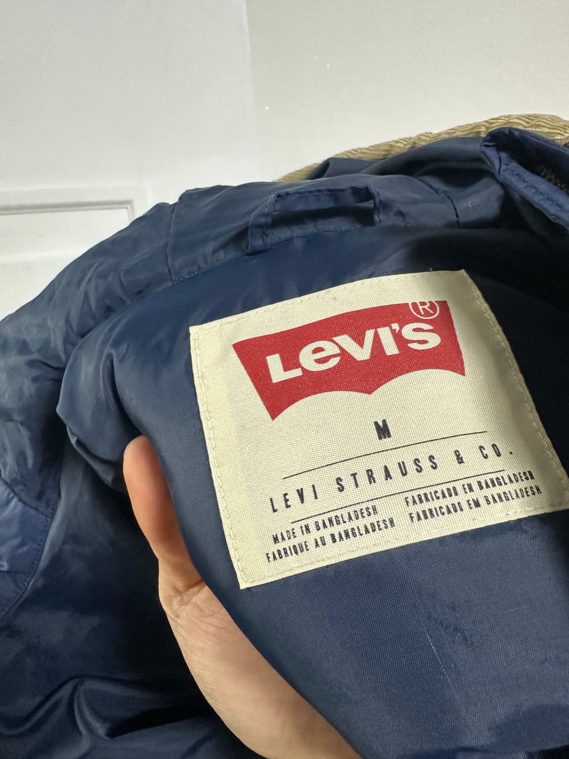 리바이스 코듀로이 패딩 상품이미지3