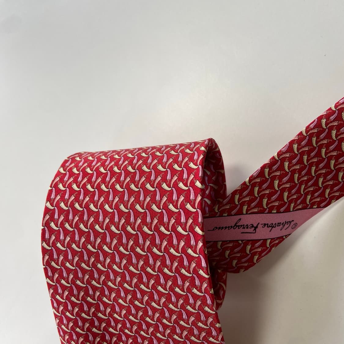 페레가모(Ferragamo) 명품 정품넥타이 8.7cm 상품이미지6