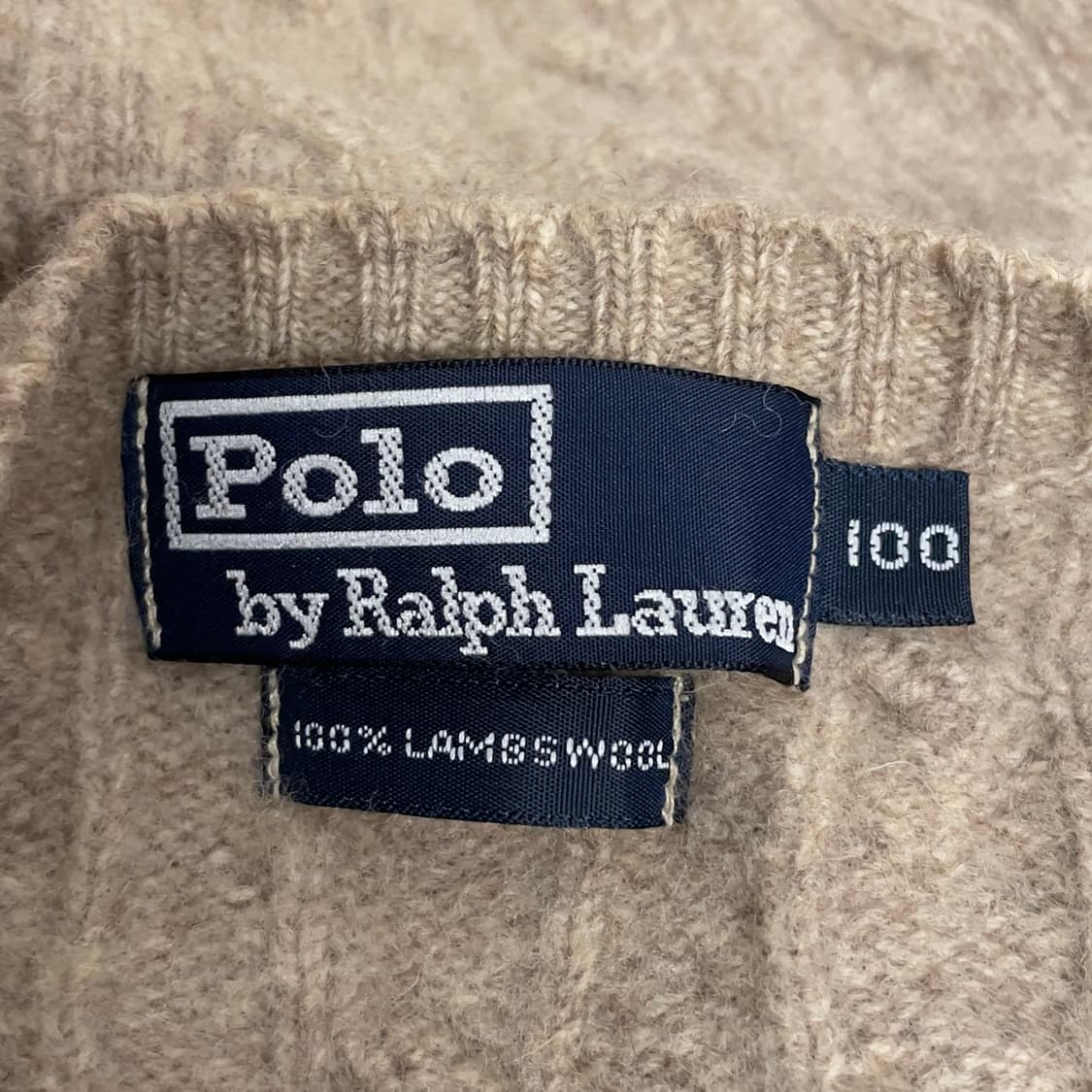 폴로 랄프로렌 램스울 케이블 니트   상품이미지5