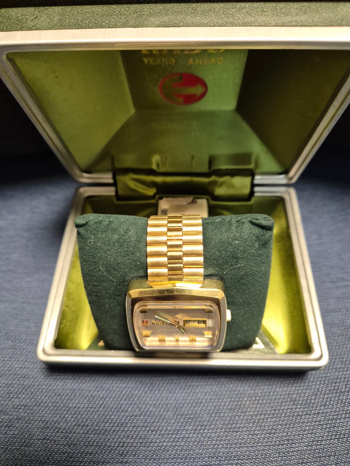 RADO 금장 TV 빈티지 시계 상품이미지3